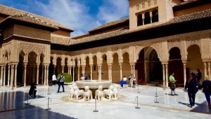 les lions de l'Alhambra